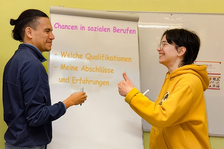 weiterbildung sozialer bereich mit stellen vermittlung